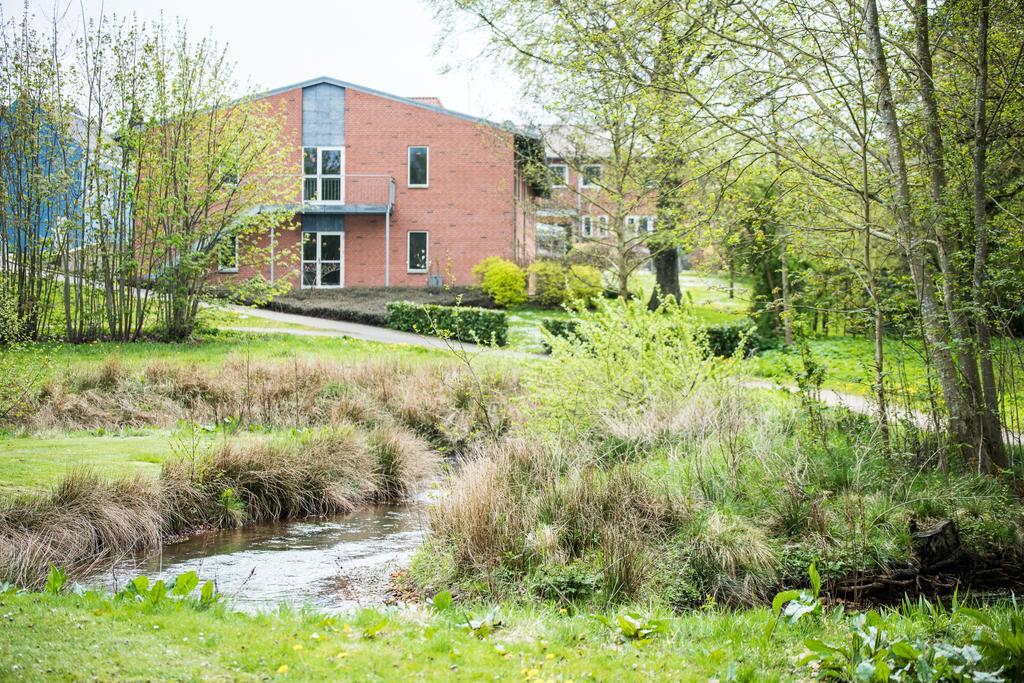 Hotel Jernbanegade Kibæk Exterior foto